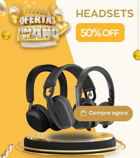Banner - Headset - Até 50% OFF
